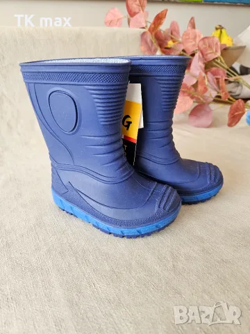 👢💙 Италиански ДЕТСКИ ГУМЕНИ БОТУШИ G&G FOOTWEAR – №20 🇮🇹