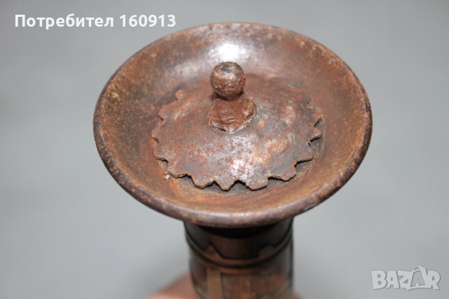 Оригинален Старинен Османски Азиатски Боен Буздоган . , снимка 11 - Антикварни и старинни предмети - 51443200