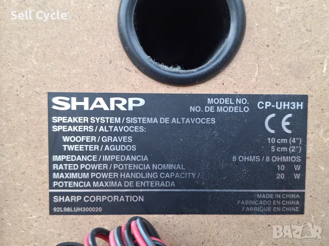 ✅АУДИО СИСТЕМА SHARP XL-UH3H❗, снимка 7 - Аудиосистеми - 56546423