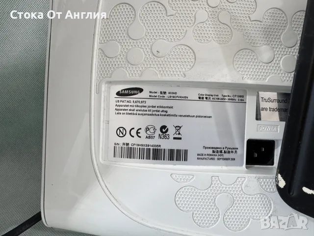 Телевизор - Samsung  19inch/  А16, снимка 5 - Телевизори - 51602932