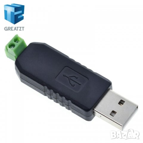 адаптер конвертор USB to RS485 485 Converter Adapter , снимка 6 - Друга електроника - 31314190