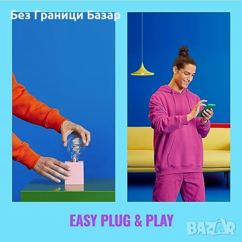 Нова WiZ интелигентна ретро крушка E27 RGB с приложение и гласово управление, снимка 4 - Крушки - 52545108