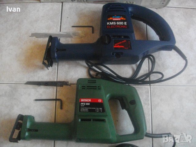 KING CRAFT / BOSCH Нов Саблен Реципрочен Трион Ел.Ножовка Швейцария/Германия-600/550 Вата-Реже 15 см