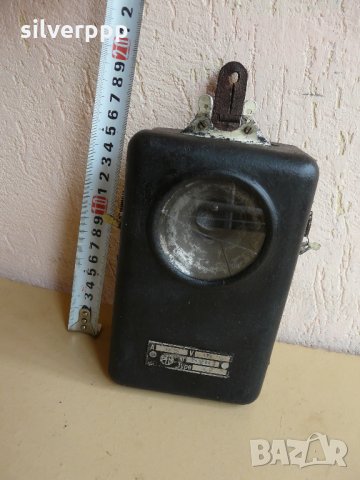  Стар немски сигнален фенер WW2 , снимка 2 - Антикварни и старинни предмети - 31574426