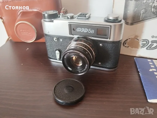 Камера ФеД 5В USSR 1990г , снимка 13 - Фотоапарати - 56440213