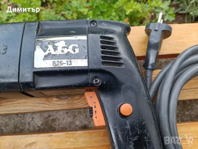 AEG B2E 13 бормашина 500W, снимка 3 - Бормашини - 40703499