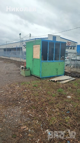Будка метална павилион контейнер