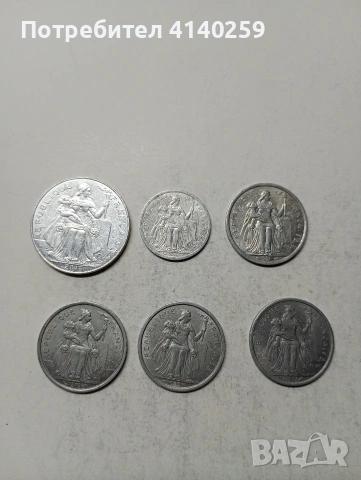 ФРЕНСКА ПОЛИНЕЗИЯ МОНЕТИ , снимка 4 - Нумизматика и бонистика - 54117947