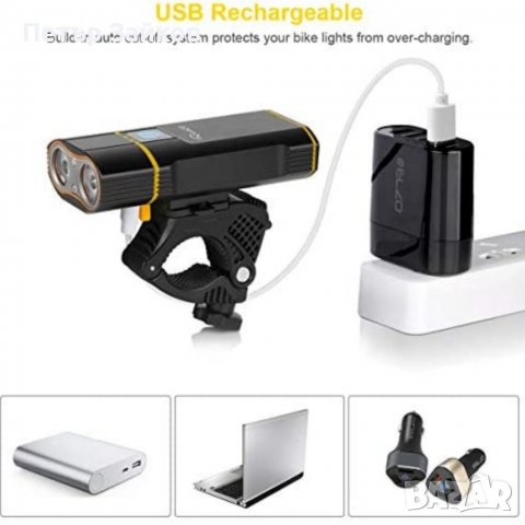 акумулаторни LED велосипедни светлини, снимка 6 - Части за велосипеди - 39220445