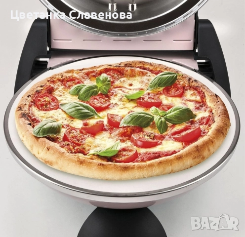Пещ за пица G3Ferrari Delizia G1000616 лимитирана серия , ледено розово 400 C, снимка 2 - Печки, фурни - 48499725