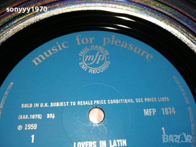 lovers in latin-made in great britain-плоча 2905222128, снимка 16 - Грамофонни плочи - 36914890