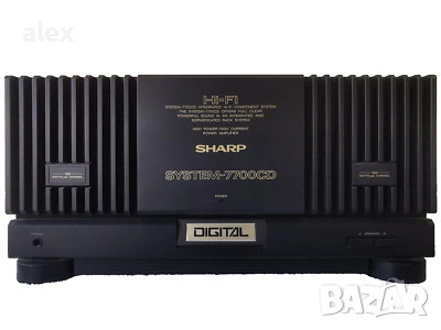 Усилвател-Sharp cp 7700 hmk2 2по120 вата 8 ома
