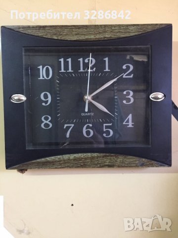 Стенен кварцов часовник, снимка 1 - Стенни часовници - 39623890
