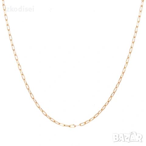 Златен синджир 1,76гр. 40,0см. 14кр. проба:585 модел:37742-6, снимка 2 - Колиета, медальони, синджири - 53874902