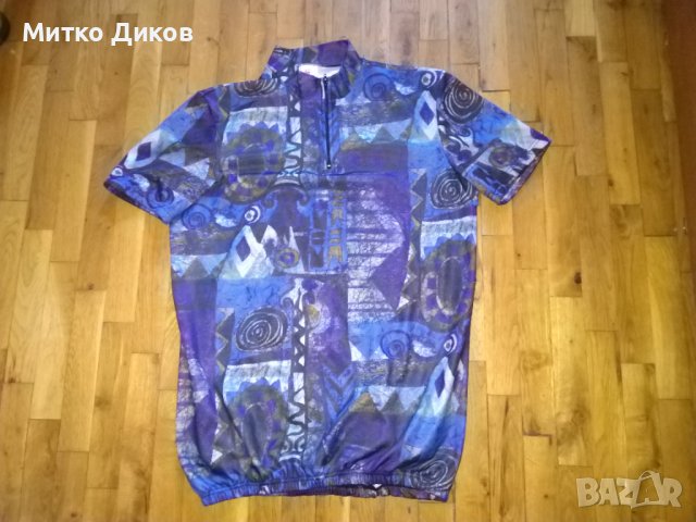 Колездачна маркова тениска Еик размер ХХЛ, снимка 1 - Велосипеди - 39932729