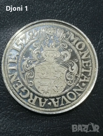 Немски талер-копие на Köterbergtaler, снимка 3 - Нумизматика и бонистика - 53208636