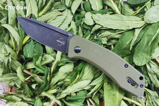 ХИТ ЦЕНА Сгъваем мини нож Boker Plus, снимка 2 - Ножове - 54168902