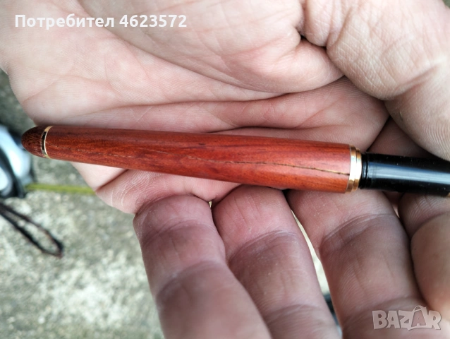 Стара позлатена писалка с иридиев връх, снимка 3 - Антикварни и старинни предмети - 54110182