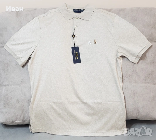 Нова оригинална фланелка Polo Ralph Lauren classic fit - размер M, снимка 5 - Тениски - 54079860