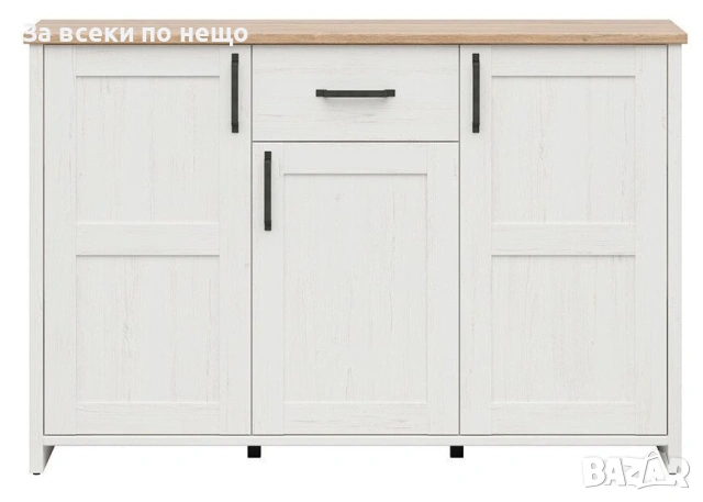 Скрин с три врати и чекмедже LOKSA KOM3D1S Код P2163, снимка 3 - Скринове - 54162368