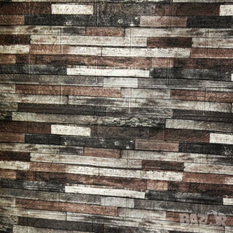 Декоративен 3D тухлен тапет за стени от PE пяна 77х70 см., снимка 8 - Други стоки за дома - 52042124