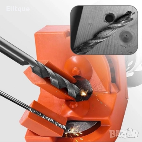 Компактно точило за свредла – възстановява остротата бързо и лесно