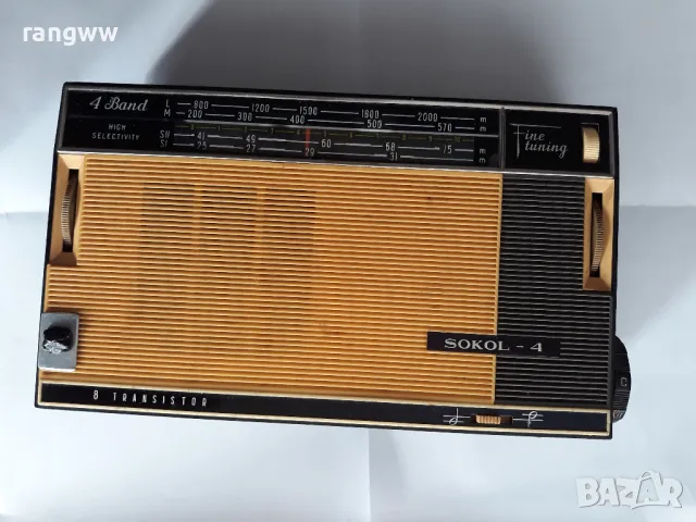 радио приемник  SOKOL-4  , снимка 2 - Радиокасетофони, транзистори - 49881353