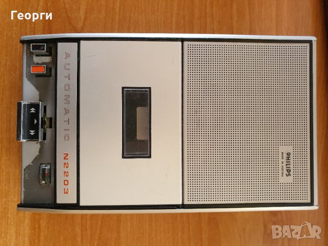 Philips N2203 Vintage Cassette Recorder в Радиокасетофони, транзистори в  гр. София - ID32124351 — Bazar.bg