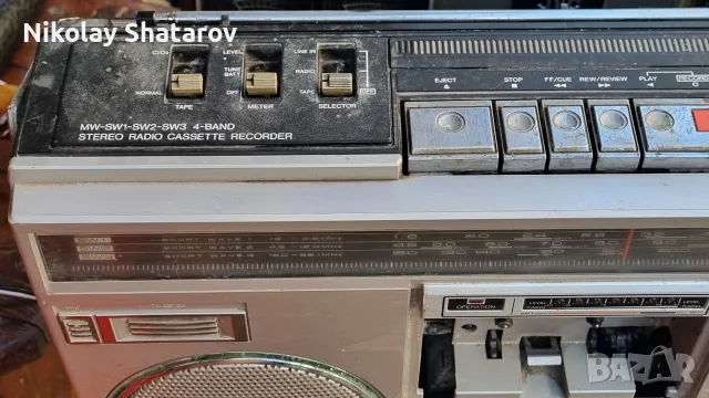 стар касетофон National Panasonic , снимка 3 - Радиокасетофони, транзистори - 51548588