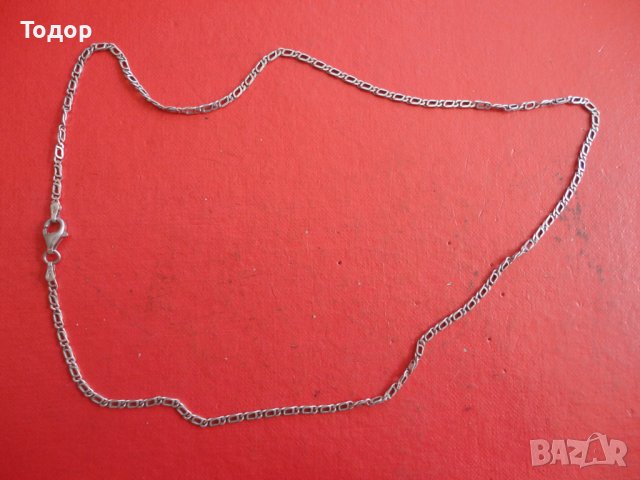 Страхотна сребърна верижка 925 , снимка 5 - Колиета, медальони, синджири - 42202778