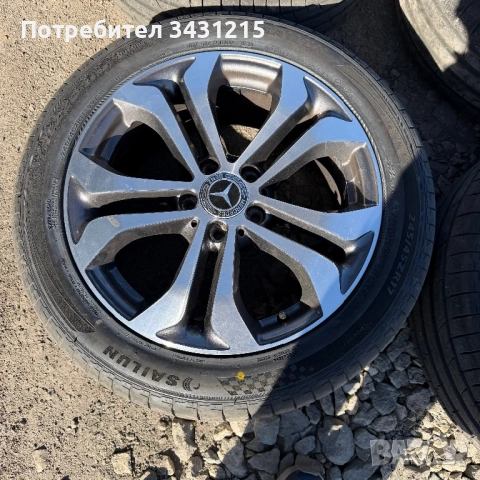 Джанти със гуми 245/45/17 летни , снимка 2 - Гуми и джанти - 54333089