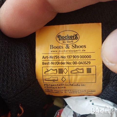 маратонки Dockers by Gerli номер 44, снимка 6 - Маратонки - 54182037