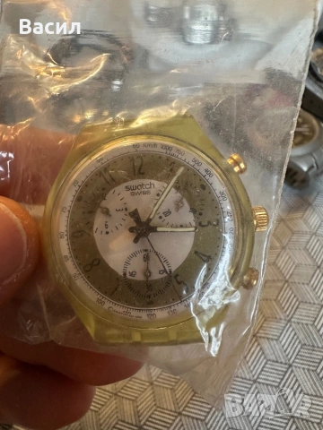 Swatch хронограф