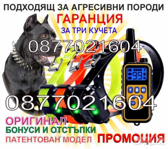 Електронна каишка за кучета, снимка 1 - За кучета - 32556429