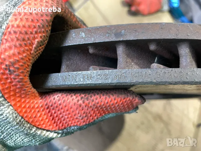 Преден Диск 350мм/34мм Porsche Cayenne 3.0D 92A/EG22/2012, снимка 7 - Части - 49680713