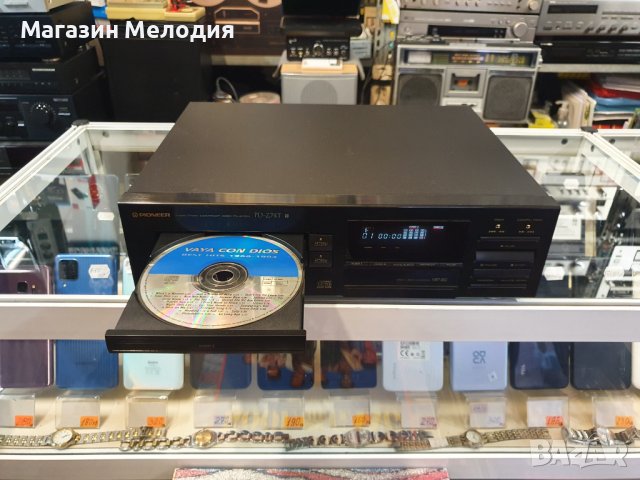 Двоен сд плеър / CD player Pioneer PD-Z74T  В отлично техническо и визуално състояние.