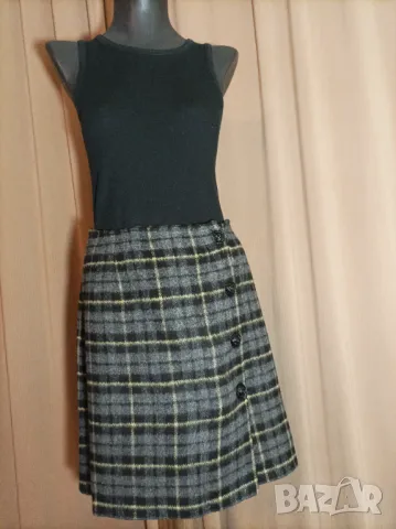 Зимна вълнена пола