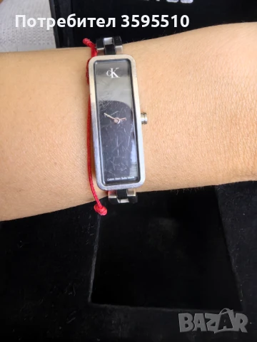 Часовник Calvin Klein - с швейцарски механизъм, снимка 2 - Дамски - 50634204