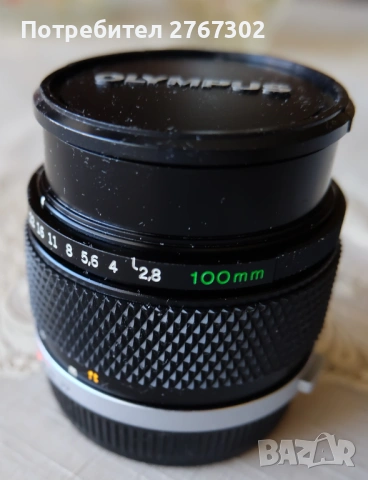Olympus Zuikoo MC 100mm F2.8 Lens. OM Mount, снимка 2 - Обективи и филтри - 54317241