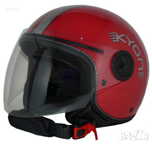 Каска protectWEAR, XS/S/XL за мотопед, мотор, скутер, снимка 2 - Аксесоари и консумативи - 42613754