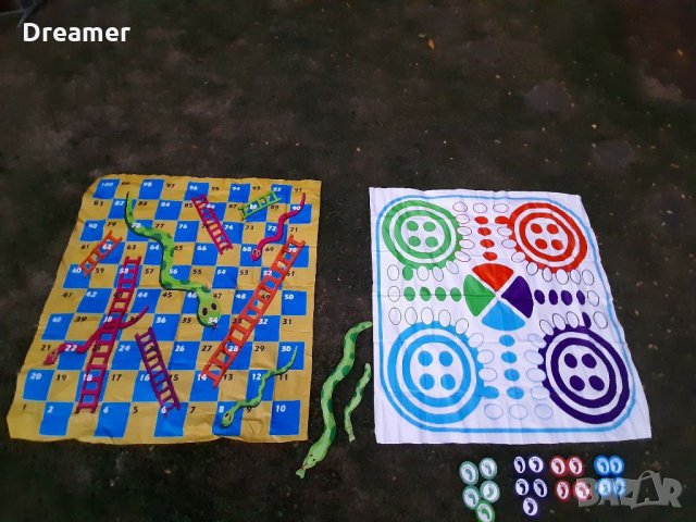 Голяма игра 150×150, Не се сърди човече и игра на змии, снимка 3 - Игри и пъзели - 29997099
