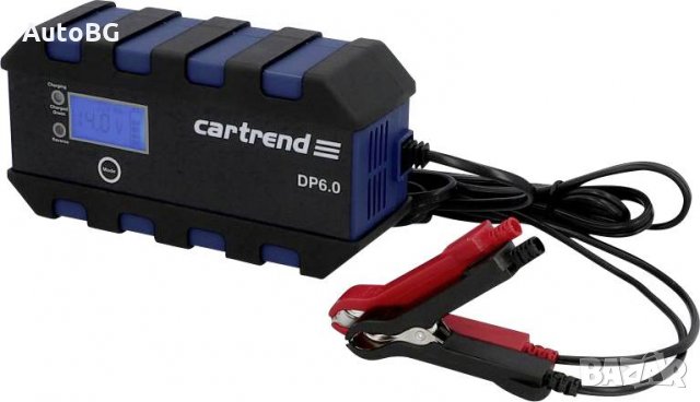 Дигитално зарядно CARTREND DP6.0 - 6V/2A + 12V 2A/6A, снимка 8 - Аксесоари и консумативи - 35419066