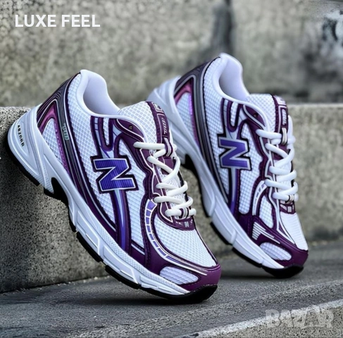 New Balance 530 White/Purple 🤍 Дамски Маратонки 