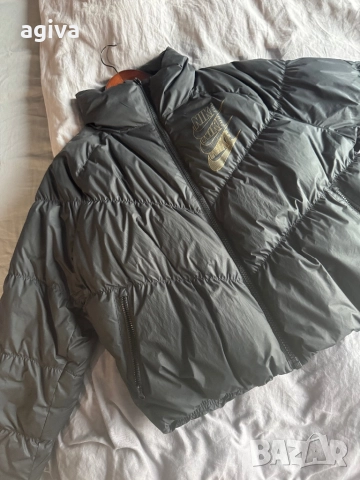 Nike гъши пух черно яке М размер