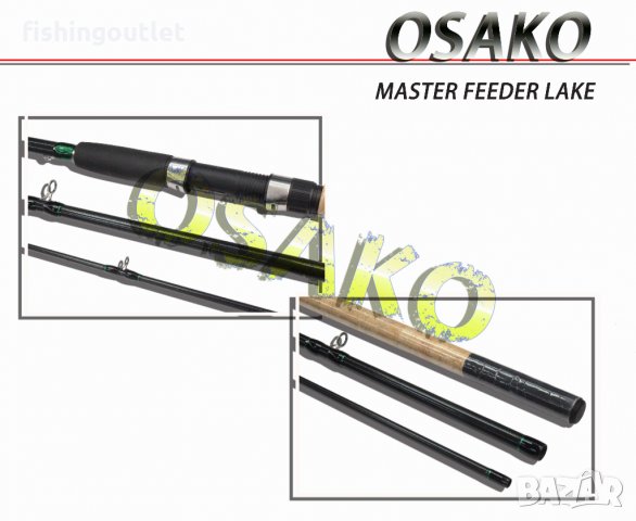 Карбонов фидер Osako MASTER акция 120 гр. 3.30 до 3.90 мт, снимка 6 - Въдици - 30912435