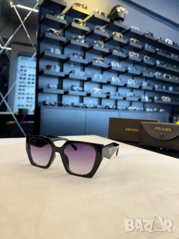 очила с калъф, кутия и ув защита prada , снимка 11 - Слънчеви и диоптрични очила - 51288975