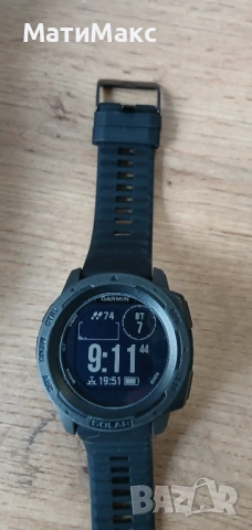 GARMIN Instinct Solar в Гаранция, снимка 4 - Смарт гривни - 54119401