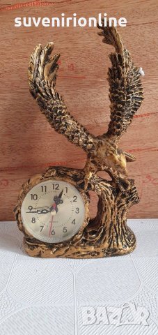 Сувенир орел с часовник , снимка 1 - Статуетки - 31805099