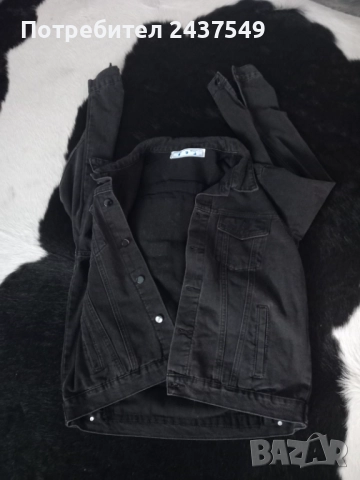 дънково яке Off white, снимка 3 - Якета - 52650030