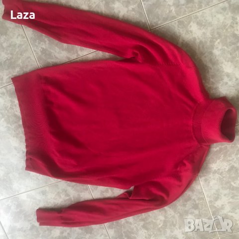 Продавам меки , топли блузи тип -поло червено.Марката е GAP , снимка 3 - Блузи с дълъг ръкав и пуловери - 38814948